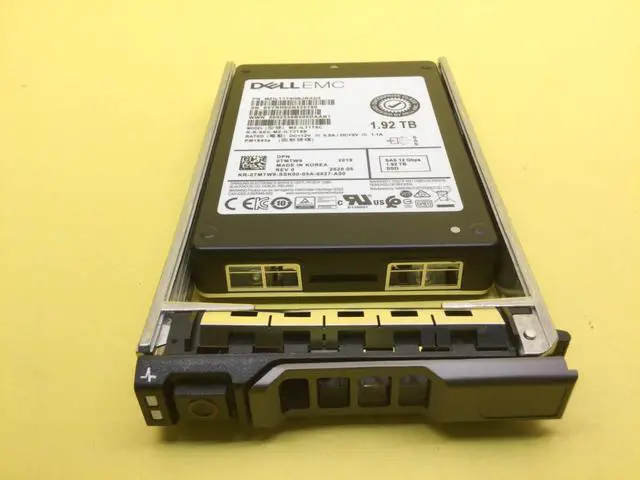 Alt view image 3 of 4 - (NOT FOR HOME PC!) TMTW9 Dell 1.92TB SAS 12Gbps Read Intensive 512e 2.5'' SSD 0TMTW9 MZ-ILT1T9C