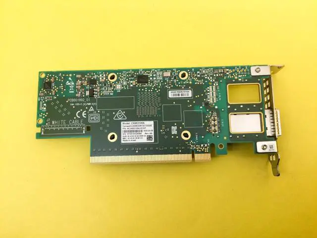 Alt view image 2 of 3 - NVIDIA Mellanox CX653105A ConnectX-6 HDR 100GB Ethernet Adapter MCX653105A-ECAT