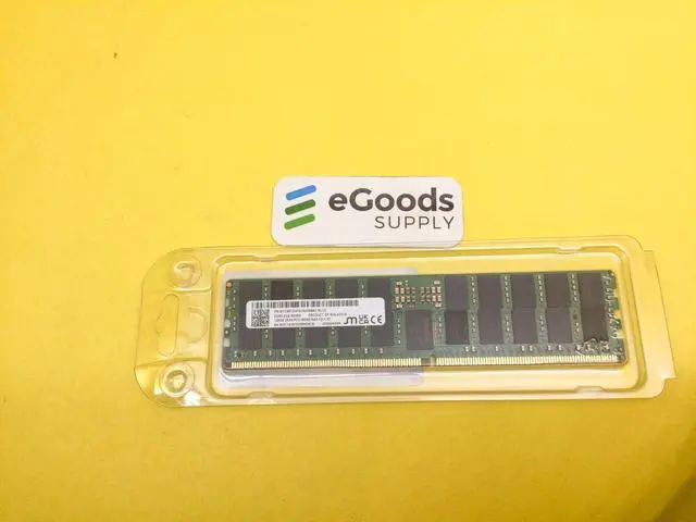 Alt view image 2 of 2 - MTC40F2047S1RC56B MICRON 128GB (1X128GB) 2RX4 PC5-5600B RDIMM SERVER MEMORY
