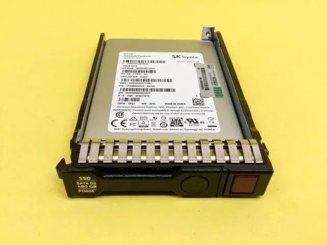 Alt view image 2 of 3 - P13658-B21 HPE 480GB SATA 6G MIXED USE SFF SC SSD P13808-001