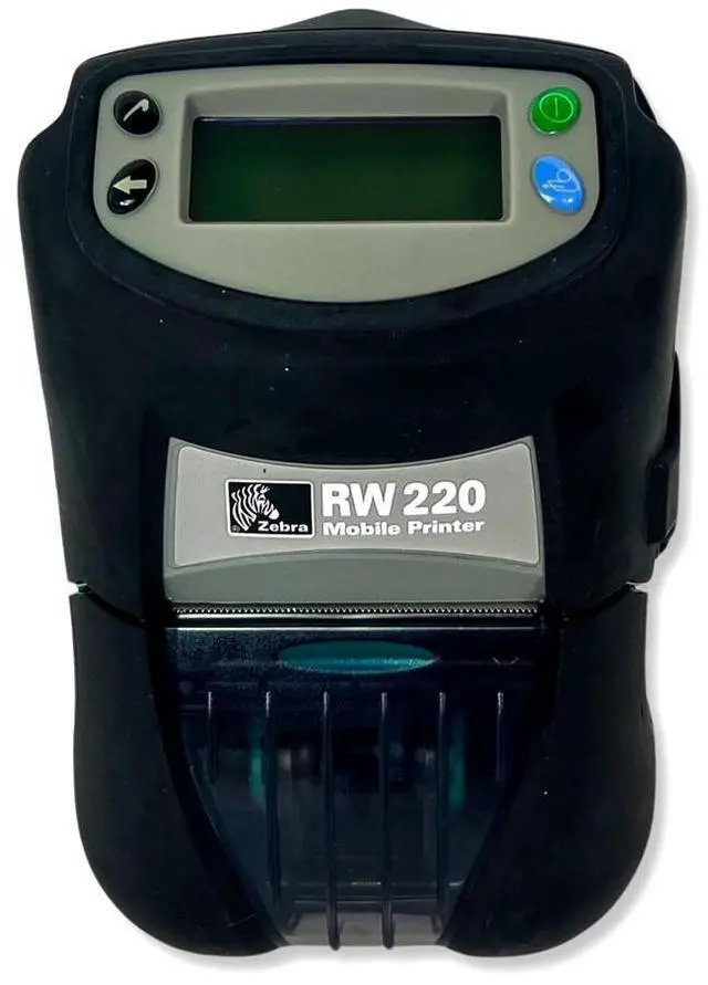Main image of Zebra RW220 Mobile Thermal Label Printer 2" USB WiFi Bluetooth R2D-0UBA000N-L3
