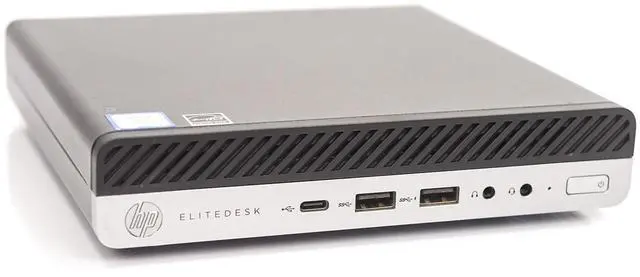 Alt view image 7 of 7 - HP ProDesk 600 G4 Desktop Mini i5-8500T 2.10GHz 16GB 512GB SSD Windows 11 Pro