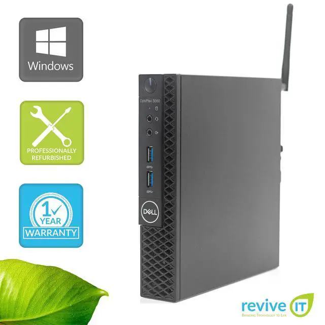 Alt view image 2 of 6 - Dell Optiplex 3060 Desktop Micro i5-8500T 2.10GHz WiFi 16GB 512GB SSD Win 11 Pro