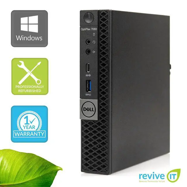 Alt view image 2 of 6 - Dell Optiplex 7060 Micro Desktop i5-8500T 2.10GHz 16GB 512GB SSD Windows 11 Pro