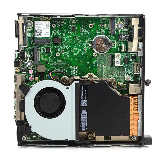 Alt view image 3 of 7 - HP EliteDesk 800 G5 Mini Desktop i5-9500T 2.2GHz Wi-Fi 16GB 512GB M.2 Win 11 Pro