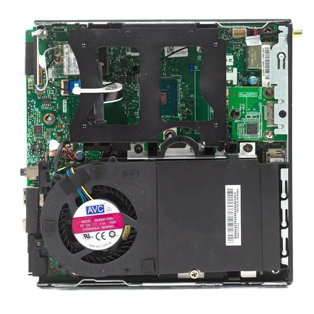 Alt view image 3 of 7 - Lenovo ThinkCentre M70q G3 Tiny Desktop WiFi i5-12400T 16GB 512GB Windows 11 Pro