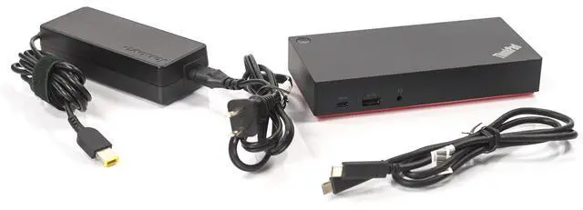 Main image of Lenovo ThinkPad USB-C Gen 2 Dock 40AS LDC-G2 Laptop Docking Station 40AS0090US