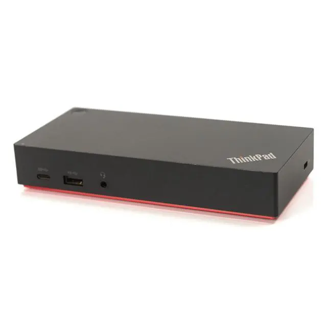Alt view image 2 of 5 - Lenovo ThinkPad USB-C Gen 2 Dock 40AS LDC-G2 Laptop Docking Station 40AS0090US