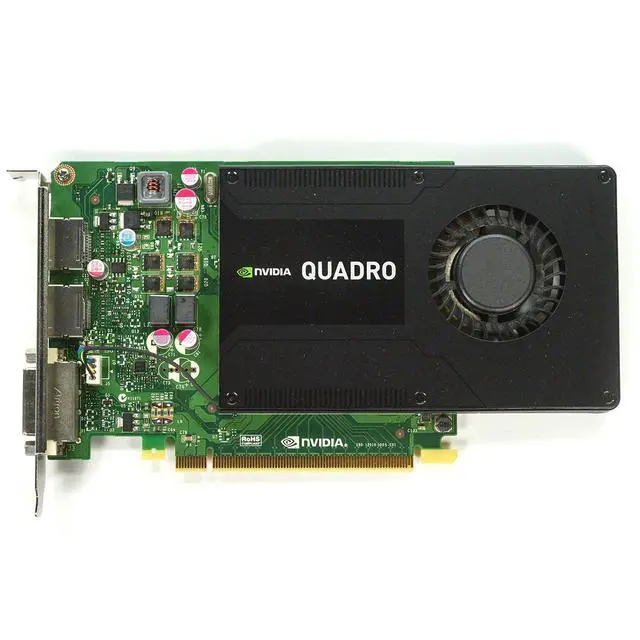 Alt view image 4 of 5 - HP NVIDIA Quadro K2200 4GB 128-bit GDDR5 Workstation PCI-E Video Card 765148-001