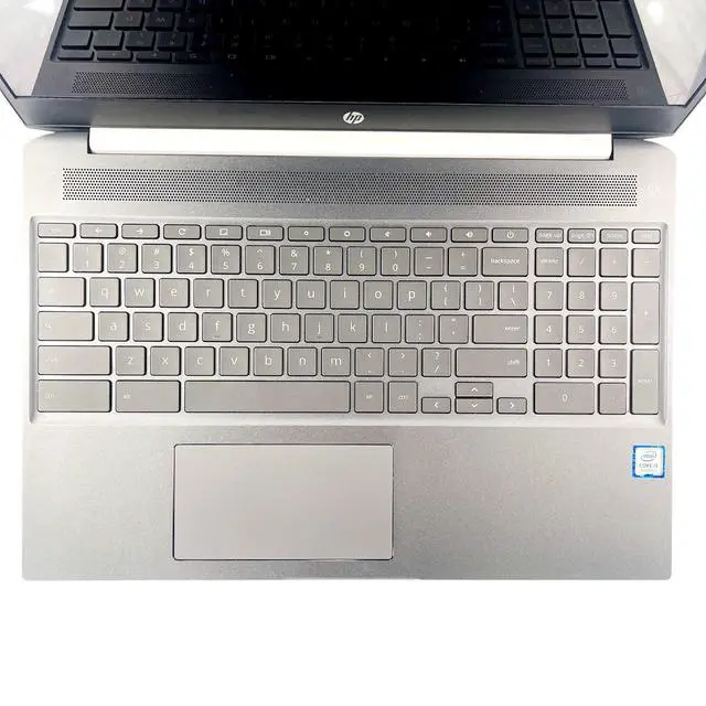 Alt view image 5 of 7 - HP Chromebook 15-de0021cl 15.6" Touchscreen Laptop Intel i3 4GB 128GB 2019 - B