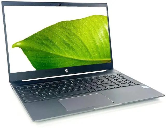 Main image of HP Chromebook 15-de0021cl 15.6" Touchscreen Laptop Intel i3 4GB 128GB 2019 - B