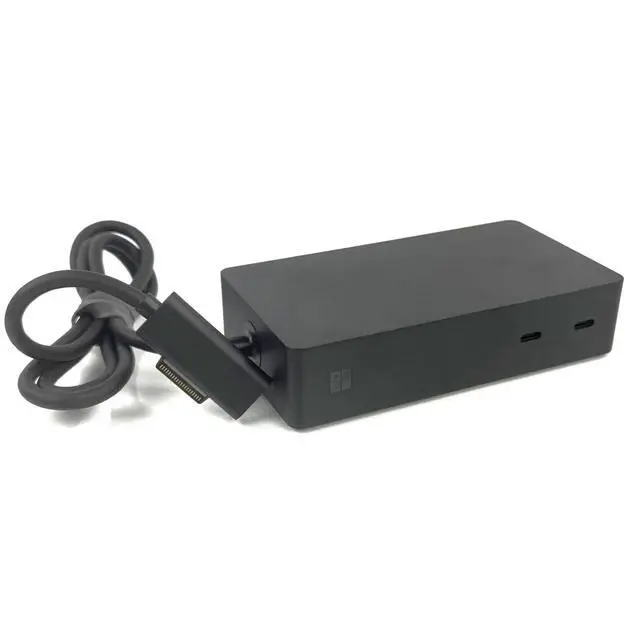 Alt view image 3 of 7 - Microsoft Surface Dock 2 Model 1917 USB-C Docking Station 1GK-00001 w/ 199w AC