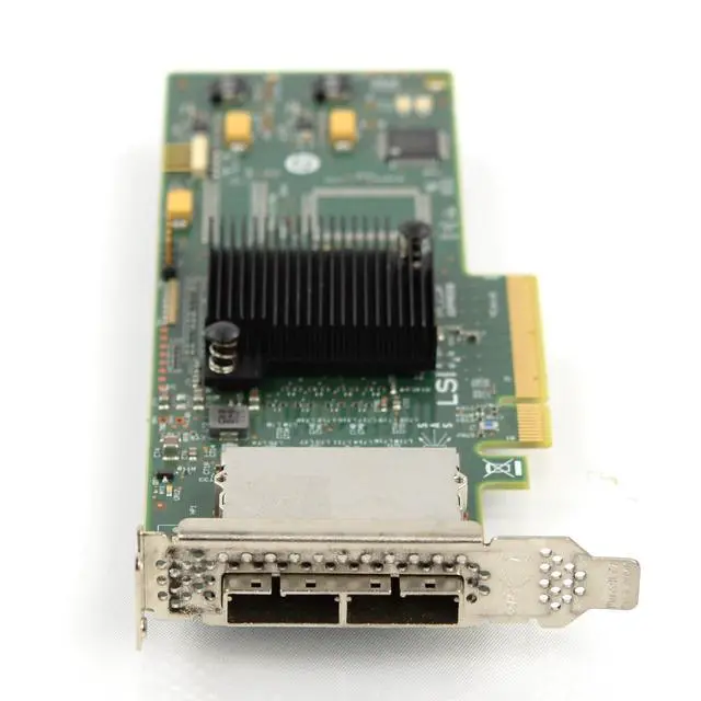 Alt view image 2 of 5 - (NOT FOR HOME PC!) LSI LOGIC H3-25260-02C SAS9200-8E 6GB PCI-E 2.0x8 SATA/SAS Host Bus Adapter