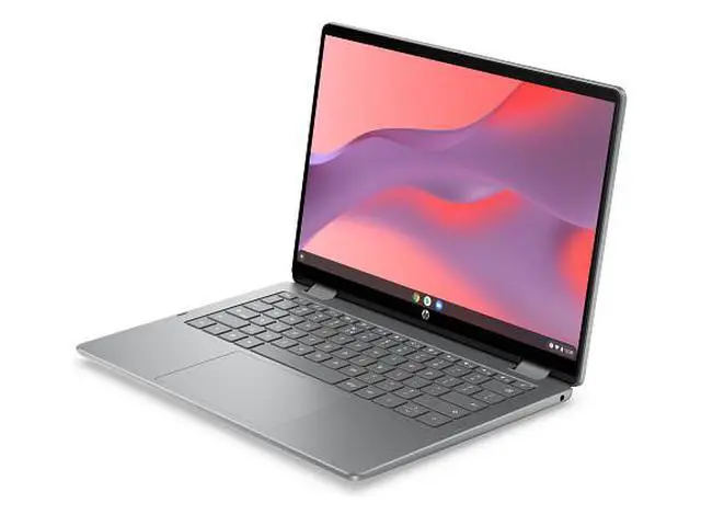 Alt view image 3 of 7 - HP Chromebook Laptop Computer 14" 2K Touch Screen Intel N-series 4 GB memory;128
