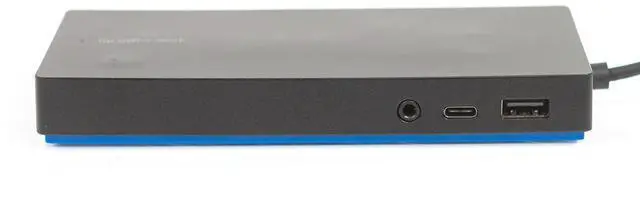 Alt view image 3 of 6 - HP Elite USB-C TPA-B01 Docking Station 65w USB 3.0 HDMI DP 841575-001 844549-001