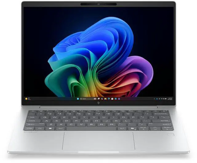 Main image of HP EliteBook Laptop Computer 14" WUXGA Touch Screen Snapdragon X2 Plus 32 GB