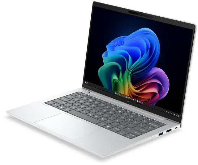 Alt view image 2 of 7 - HP EliteBook Laptop Computer 14" WUXGA Touch Screen Snapdragon X2 Plus 32 GB