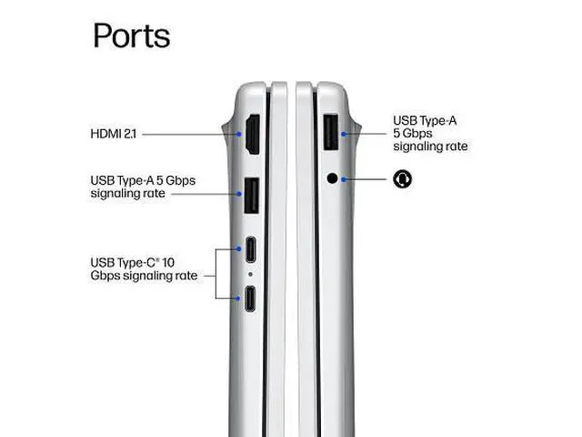 Alt view image 3 of 7 - HP OmniBook 3 Laptop Computer 17.3" FHD AMD Ryzen 16 GB memory;1 TB SSD Windows