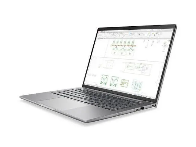 Alt view image 2 of 7 - HP ZBook 8 G2i 14" Mobile Workstation PC with 3 Yr Warranty & Wolf Pro Security