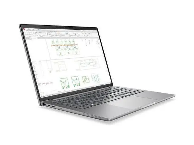 Alt view image 5 of 7 - HP ZBook 8 G2i 14" Mobile Workstation PC with 3 Yr Warranty & Wolf Pro Security