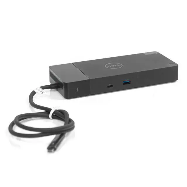 Alt view image 2 of 7 - Dell WD19TBS / K20A Thunderbolt 3 USB-C Docking Station PKDT7 K20A001 w/ 180w AC