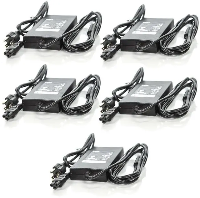 Main image of Lot of 5 Genuine Dell 130W 19.5V 6.7A Laptop AC Power Adapter JU012 WRHKW VJCH5