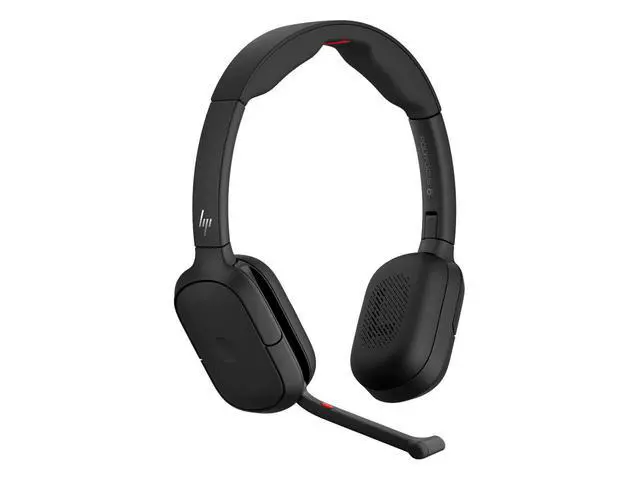 Alt view image 3 of 5 - HP Poly Focus 625 Stereo Bluetooth Headset