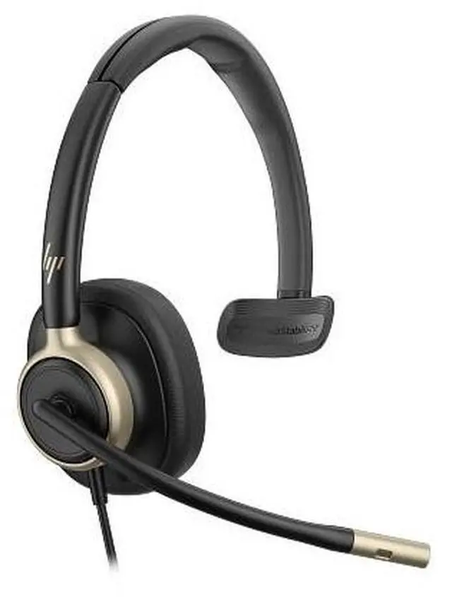 Alt view image 2 of 7 - HP Poly Mission 815 Monaural USB Wired Headset