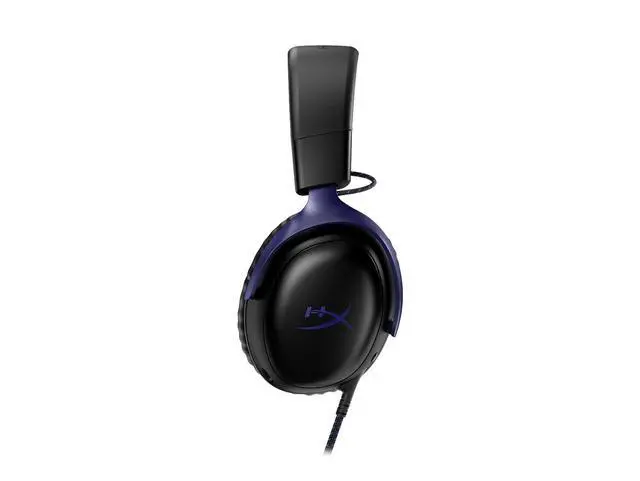 Alt view image 4 of 5 - HyperX Cloud III - Gaming Headset (Black/Blue)