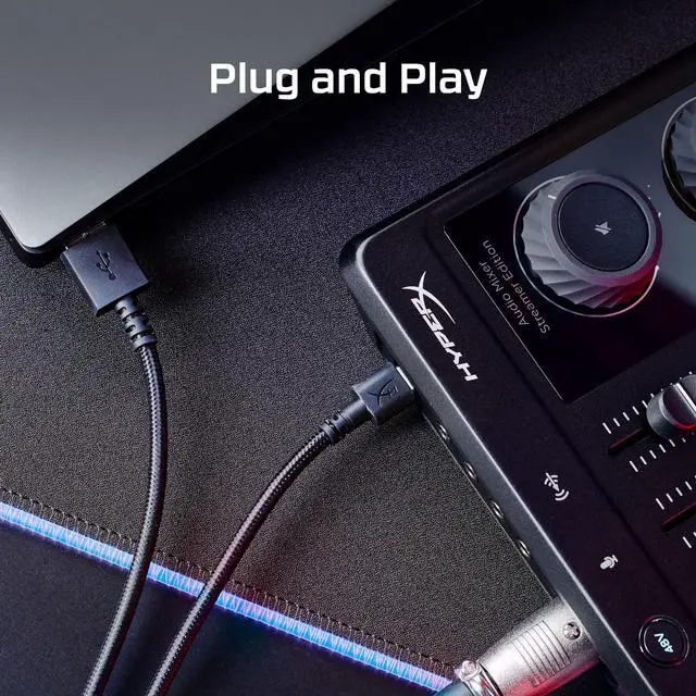 Alt view image 6 of 7 - HyperX Audio Mixer