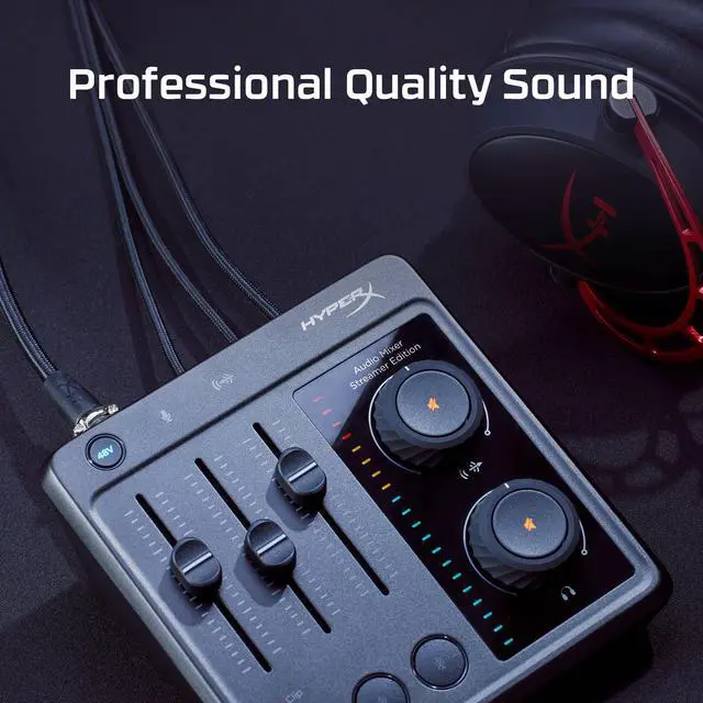 Alt view image 7 of 7 - HyperX Audio Mixer