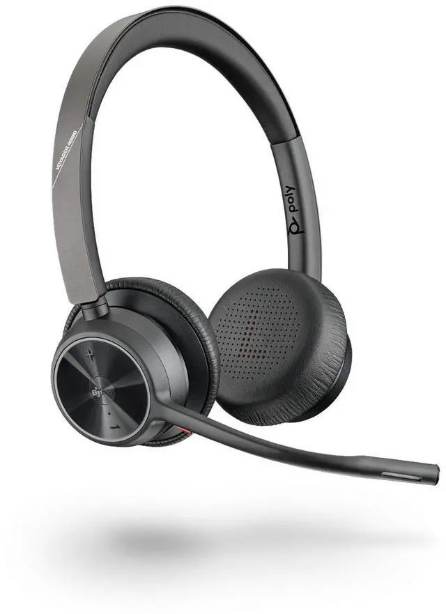Alt view image 3 of 7 - Poly Voyager 4320-M Microsoft Teams Certified Headset +BT700 dongle +Charging