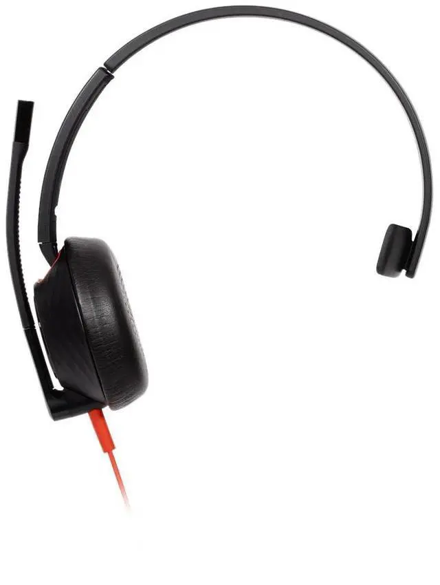 Main image of Poly Blackwire 5210 Monaural USB-C Headset +3.5mm Plug +USB-C/A Adapter