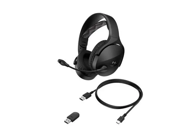 Alt view image 2 of 7 - HyperX Cloud Jet - Wireless Gaming Headset (Black)