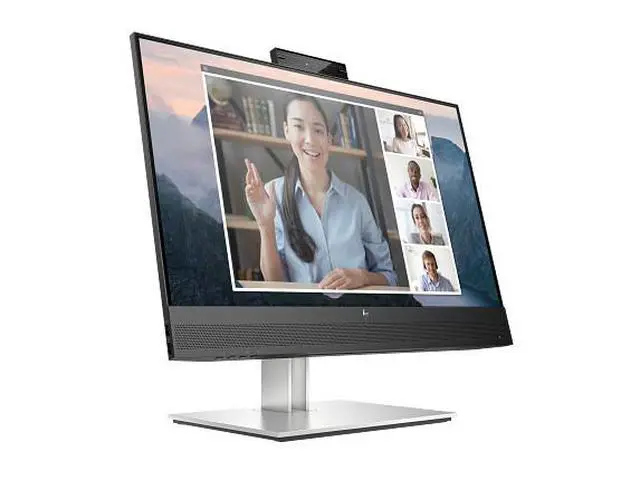 Alt view image 5 of 7 - HP E24mv G4 FHD Conferencing Monitor 23.8" FHD (1920 x 1080) 50-60 Hz