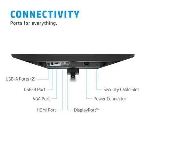 Alt view image 6 of 7 - HP E24mv G4 FHD Conferencing Monitor 23.8" FHD (1920 x 1080) 50-60 Hz