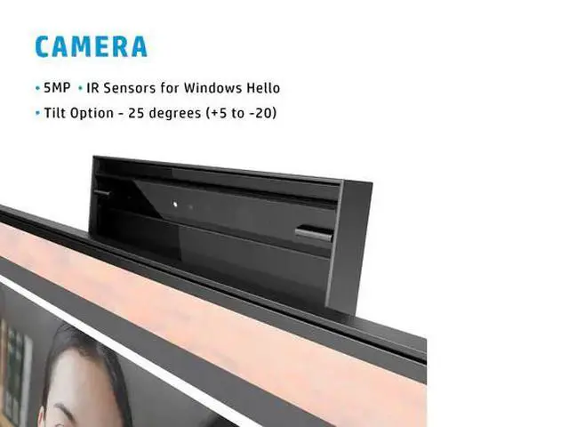 Alt view image 7 of 7 - HP E24mv G4 FHD Conferencing Monitor 23.8" FHD (1920 x 1080) 50-60 Hz