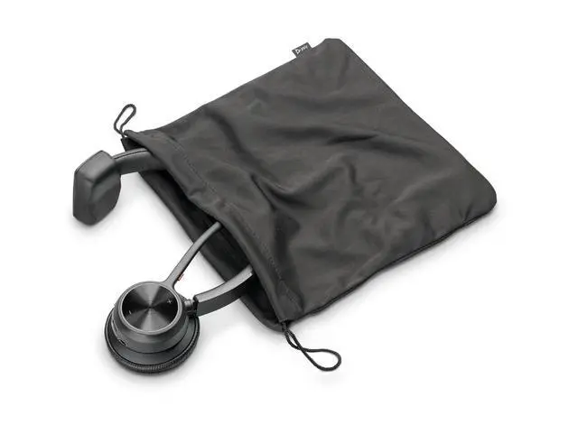 Alt view image 6 of 7 - Poly Voyager 4310 USB-C Headset with charge stand