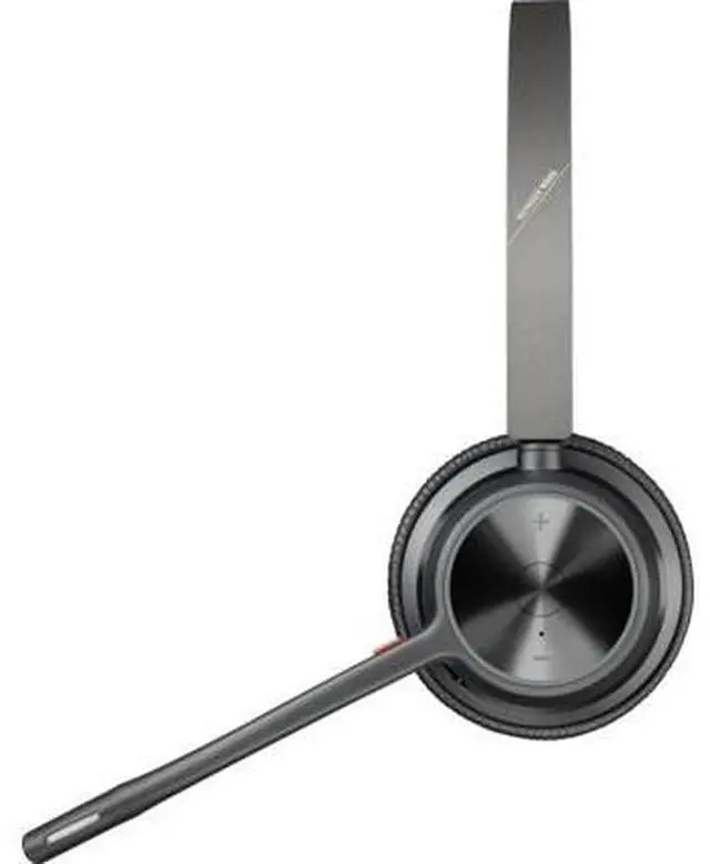 Alt view image 3 of 7 - Poly Voyager 4320 UC Stereo USB-A Headset +BT700 USB-A Adapter +Charging Stand