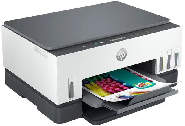 Alt view image 5 of 7 - HP Smart Tank 6001 All-in-One InkJet Printer, Color Mobile Print, Scan, Copy,