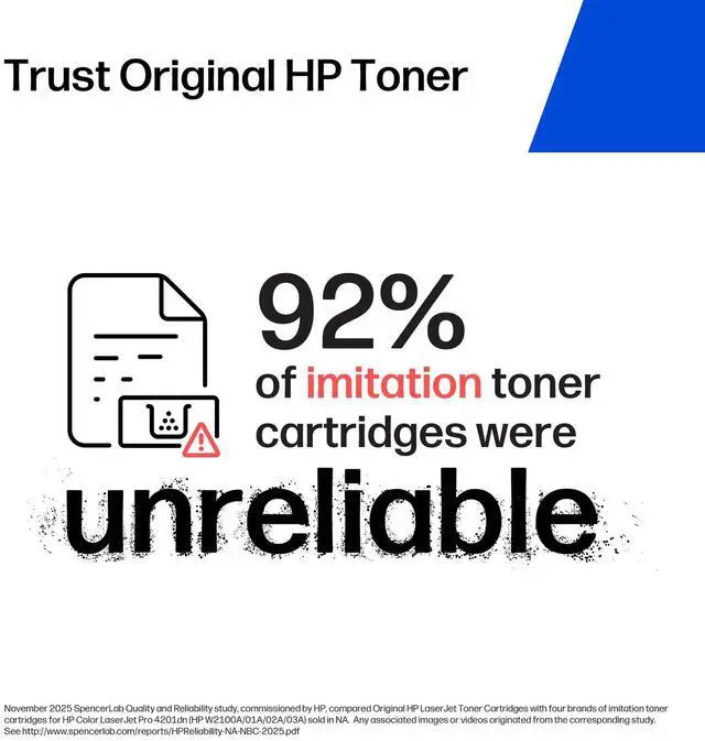 Alt view image 3 of 5 - HP 213A Cyan Original LaserJet Toner Cartridge, ~3,000 pages, W2131A