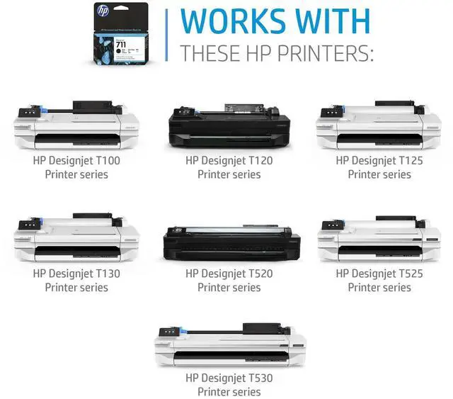 Alt view image 2 of 6 - HP 711 3-pack 29-ml Yellow DesignJet Ink Cartridges, CZ136A