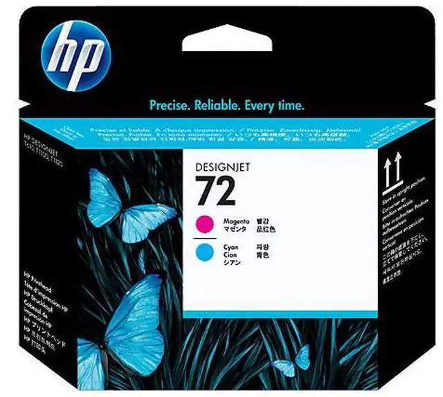 Main image of HP 72 Magenta and Cyan DesignJet Printhead, C9383A