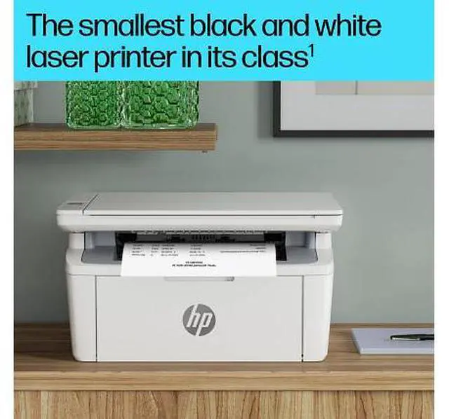 Alt view image 5 of 6 - HP LaserJet MFP M140w Laser Printer, Black And White Mobile Print, Copy, Scan Up
