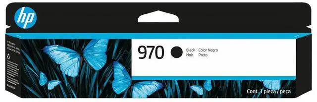 Main image of HP 970 Black Original Ink Cartridge, ~3,000 pages, CN621AM