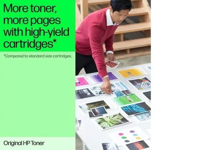 Alt view image 5 of 7 - HP 659A Yellow Original LaserJet Toner Cartridge, ~13,000 pages, W2012A
