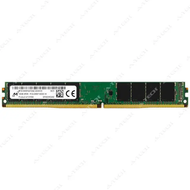 Main image of (NOT FOR HOME PC!) Micron 16GB DDR4-2400 PC4-19200 ECC UDIMM Server Memory RAM MTA18ADF2G72AZ-2G3A1