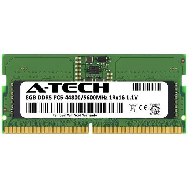Alt view image 2 of 7 - 8GB DDR5 PC5-44800 SODIMM Replacement for Samsung M425R1GB4PB0-CWMOD Memory RAM
