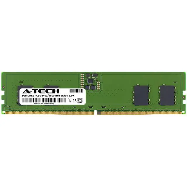 Alt view image 2 of 7 - 8GB DDR5 PC5-38400 DIMM Replacement for Patriot PSD516G4800K Desktop Memory RAM