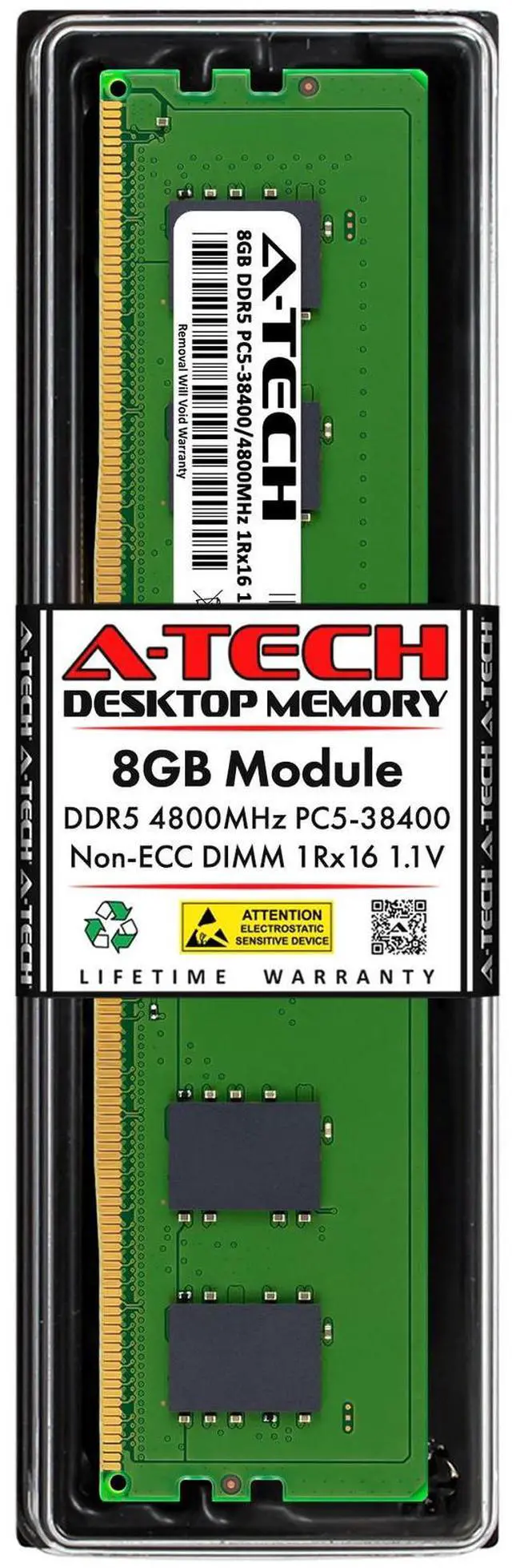 Main image of 8GB DDR5 PC5-38400 DIMM Replacement for Kingston KCP548US6-8 Desktop Memory RAM